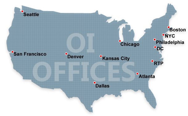Map of Office of Inspector Field Office Regions